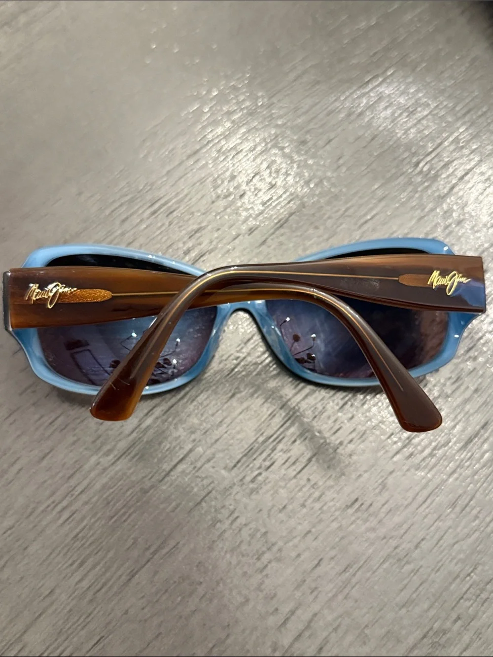 Maui Jim Nalani Polarized Sunglasses Tortoise Blue MJ295-03T 61-16-125